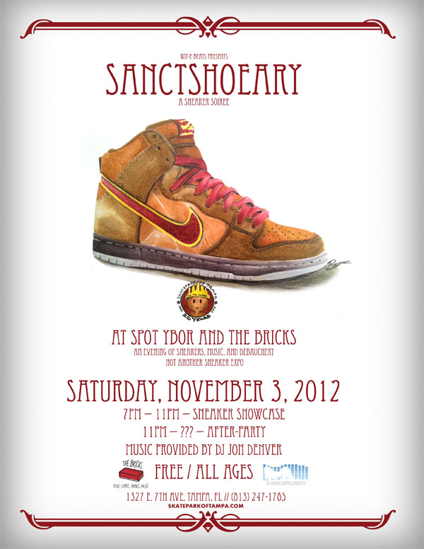 SanctSHOEary - a Sneaker Soiree 2012